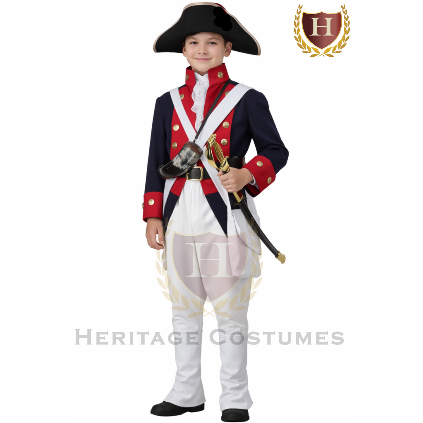 American Revolutionary War Children's Continental Army Uniform