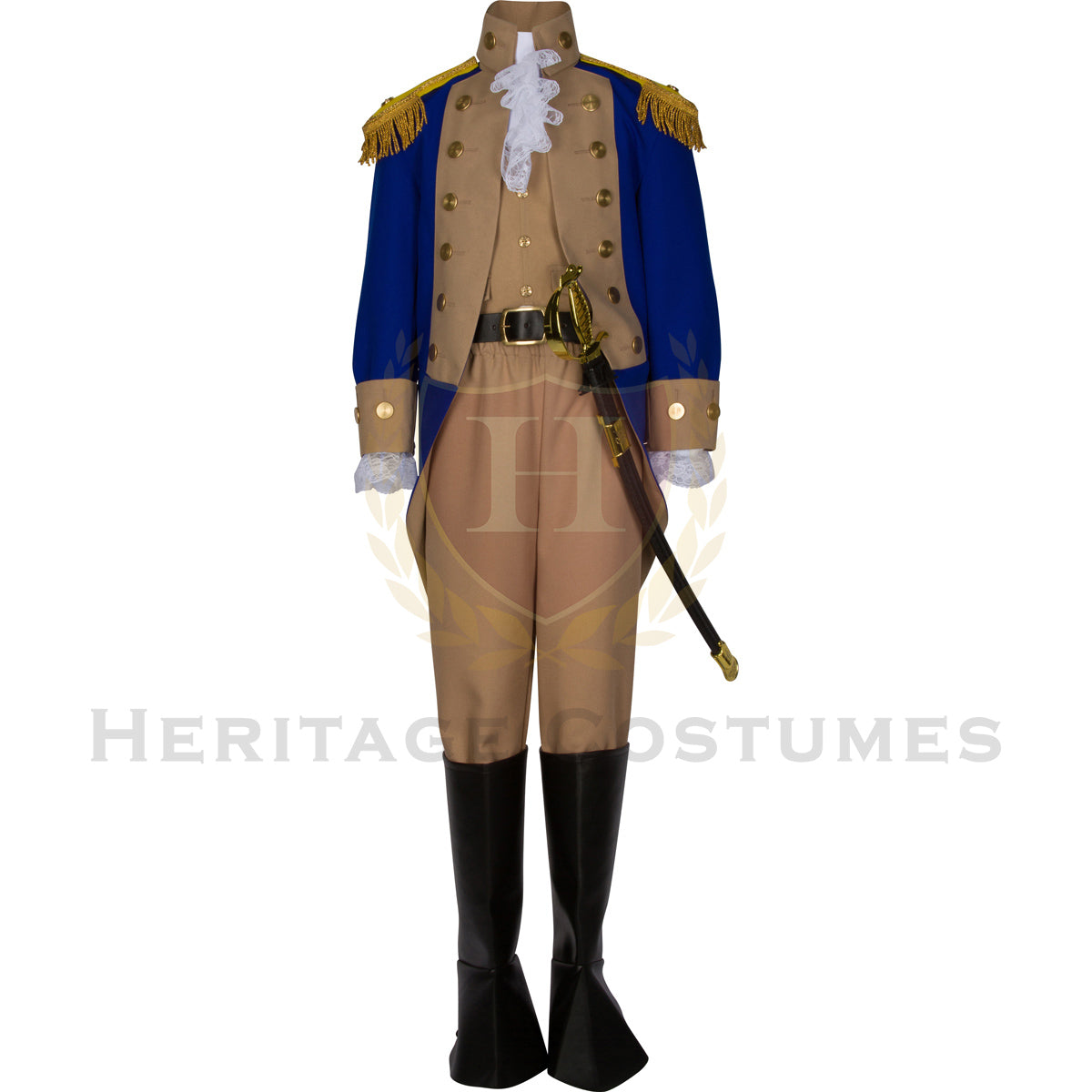 American Revolutionary War Officer's Jacket – Heritagecostumes