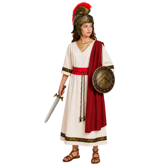 Athena Minerva Children’s Grecian Roman Goddess Costume