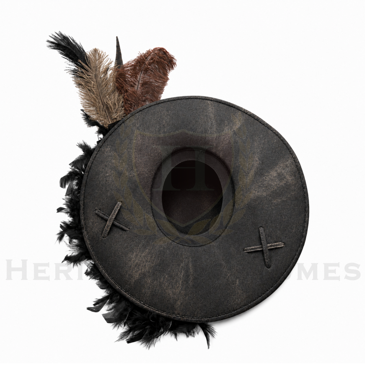Barbosa Pirate Hat, Swashbuckler Hat, Pirate Captain Hat