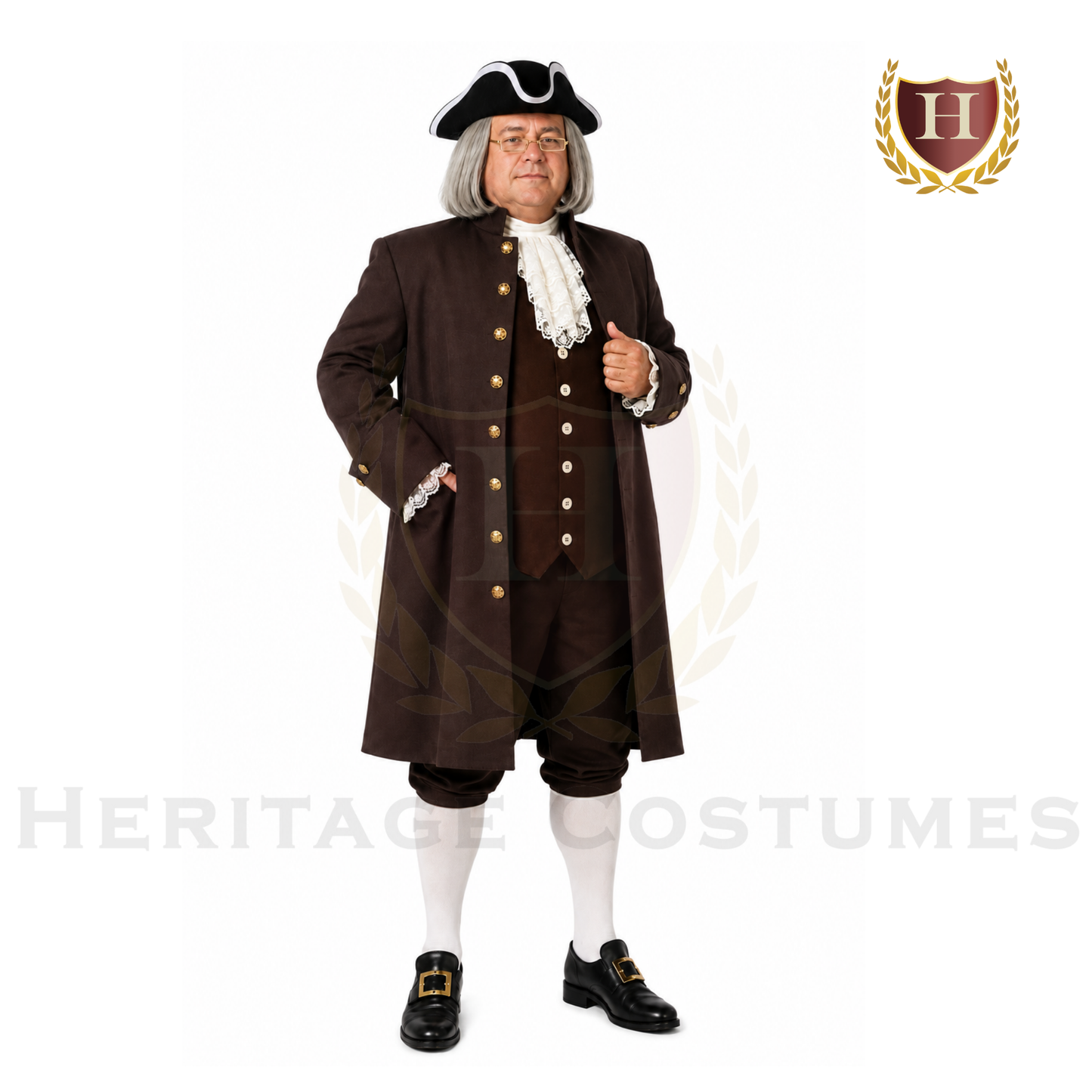 Benjamin Franklin Adult Colonial Costume