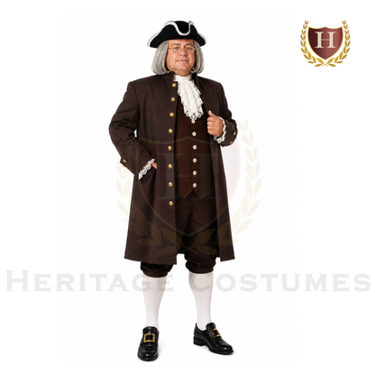 Benjamin Franklin Adult Colonial Costume