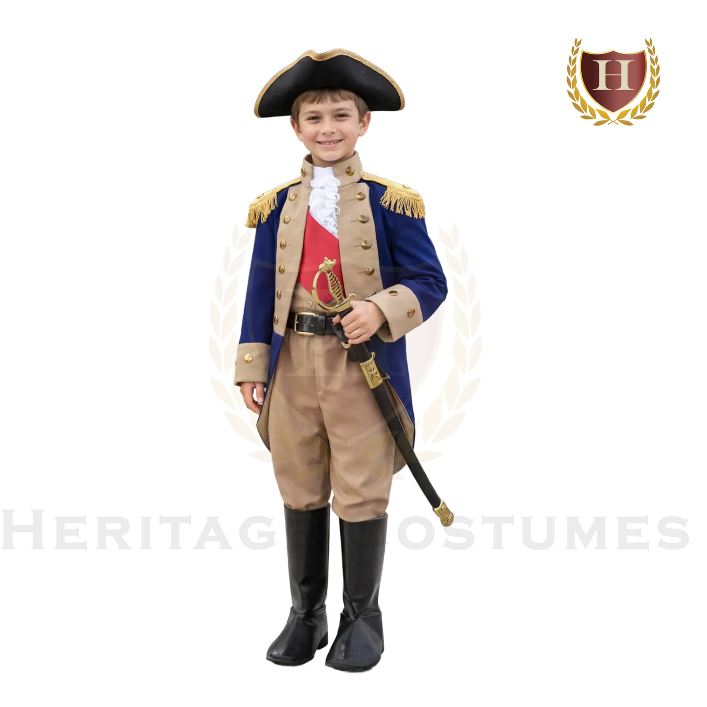 Benedict Arnold Children’s Revolutionary War Officer Costume
