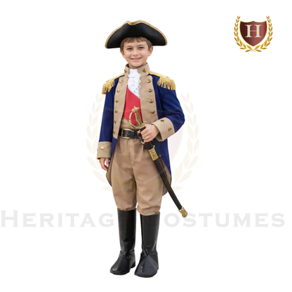 Benedict Arnold Children’s Revolutionary War Officer Costume