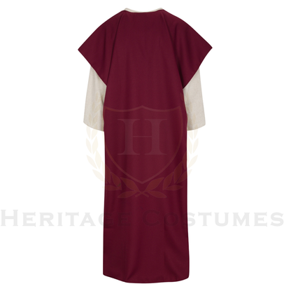 Deluxe Biblical Robe Costume Set – Jesus, Shepherd, Moses Outfit for Nativity, Passion Plays & Church Performances