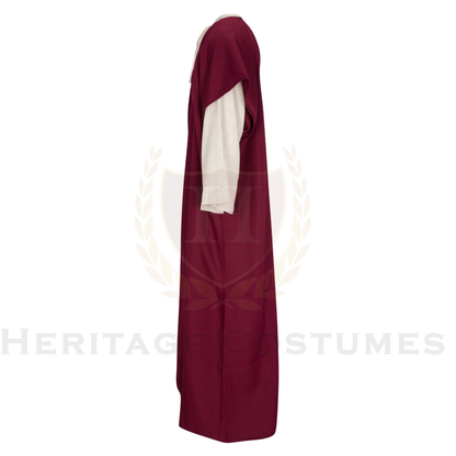 Deluxe Biblical Robe Costume Set – Jesus, Shepherd, Moses Outfit for Nativity, Passion Plays & Church Performances