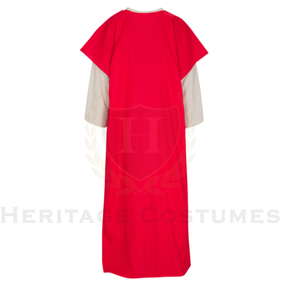 Deluxe Biblical Robe Costume Set – Jesus, Shepherd, Moses Outfit for Nativity, Passion Plays & Church Performances
