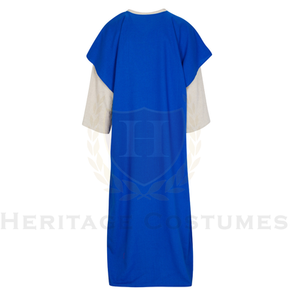 Deluxe Biblical Robe Costume Set – Jesus, Shepherd, Moses Outfit for Nativity, Passion Plays & Church Performances