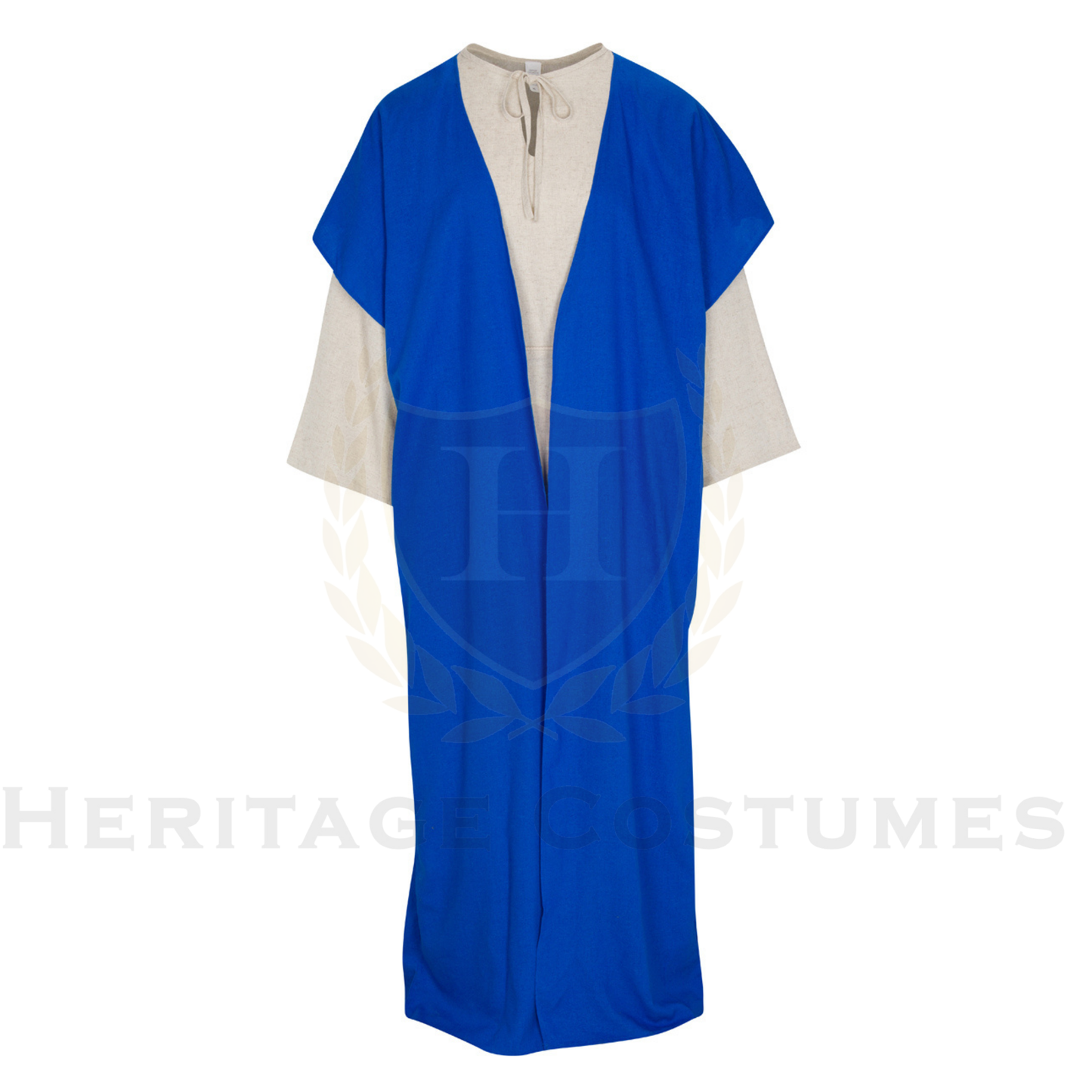 Deluxe Biblical Robe Costume Set – Jesus, Shepherd, Moses Outfit for Nativity, Passion Plays & Church Performances