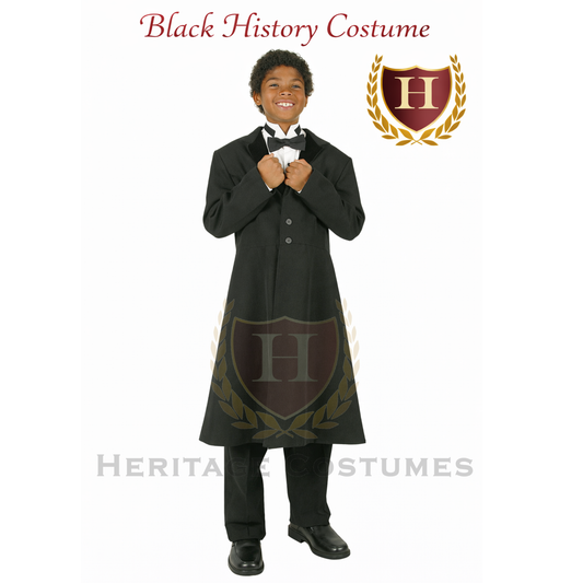 Booker T. Washington Black History costume.