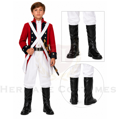 Colonial Boot Covers Boot Spats Revolutionary War
