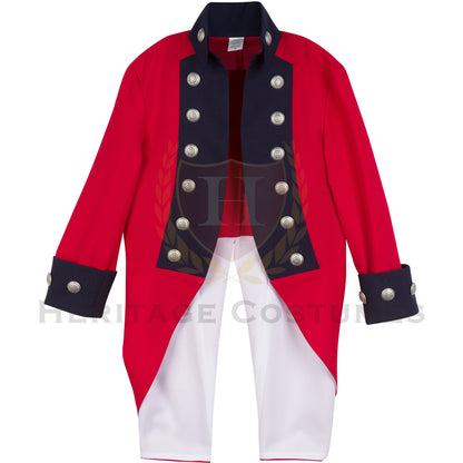 Children's Thomas Gage British Revolutionary War Uniform