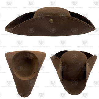 Colonial Tricorn Hat – Adult Revolutionary War Hat | Heritage Costumes ...
