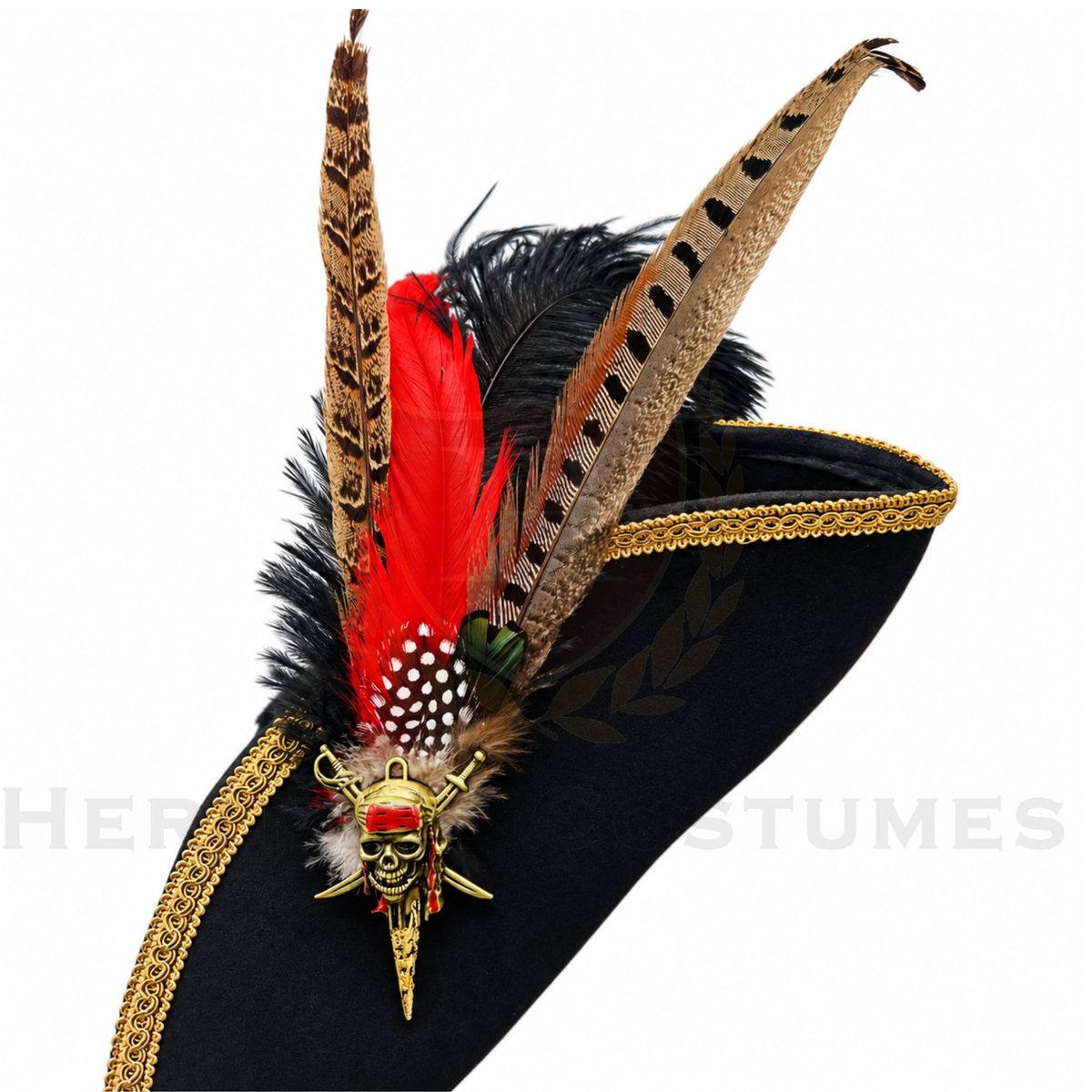 Calico Jack Pirate Tricorn Hat