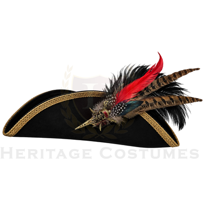 Calico Jack Pirate Tricorn Hat