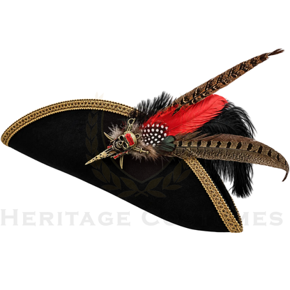Calico Jack Pirate Tricorn Hat