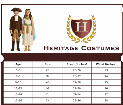 Children’s Frederick Douglass Costume