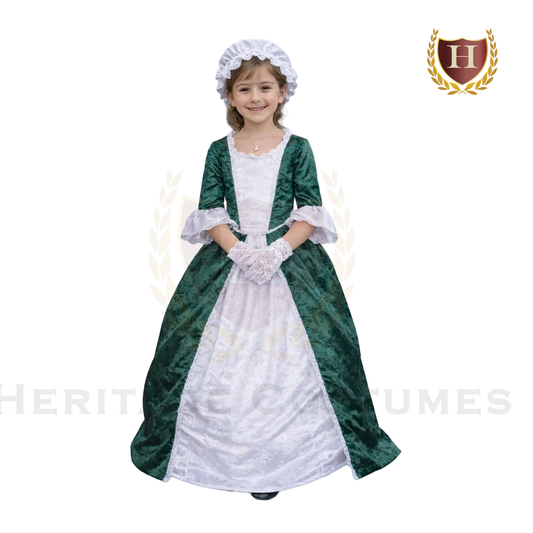 Abigail Adams Children’s Colonial Costume Dress