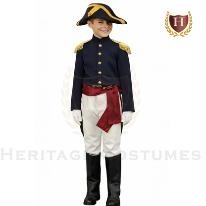 Children's Colonel William Travis Military Uniform
