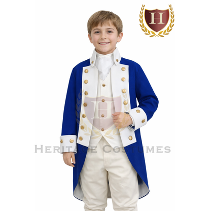 Children's Revolutionary War Uniform Jackets, Kids' Colonial Soldier Uniform Jackets