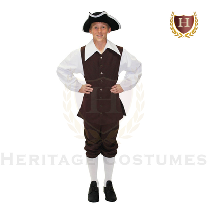 Colonial Townsman Children’s 18th Century Costume
