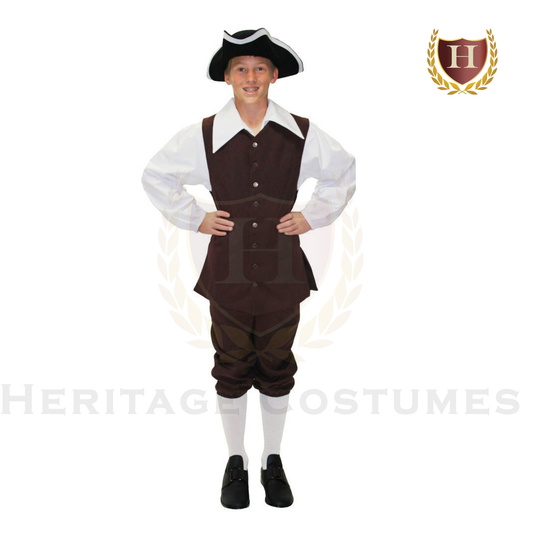 Colonial Townsman Children’s 18th Century Costume