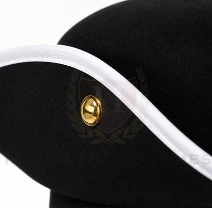 Children's Deluxe Colonial Tricorn Hat – Revolutionary War Costume Hat