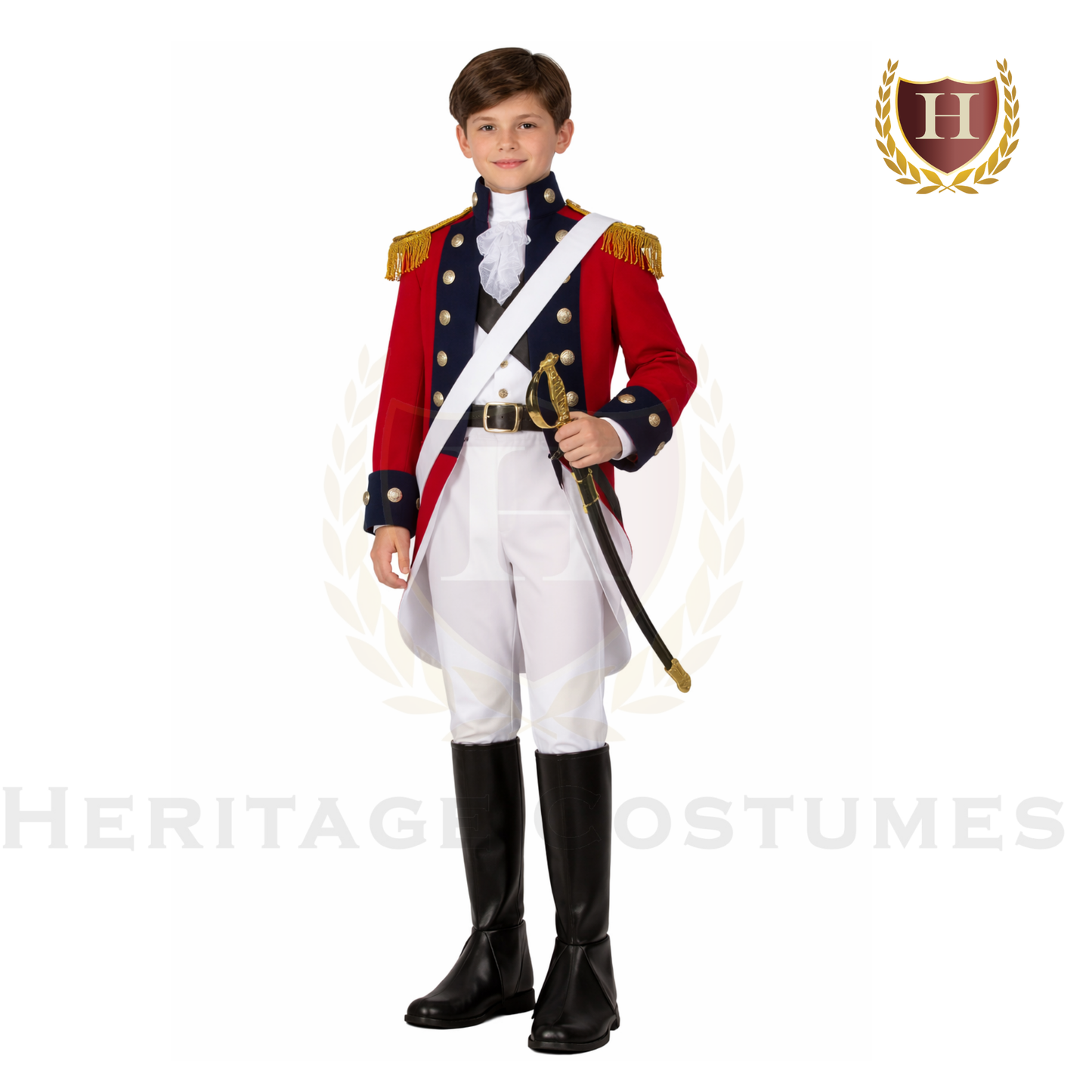 General Cornwallis Children’s British Redcoat Costume