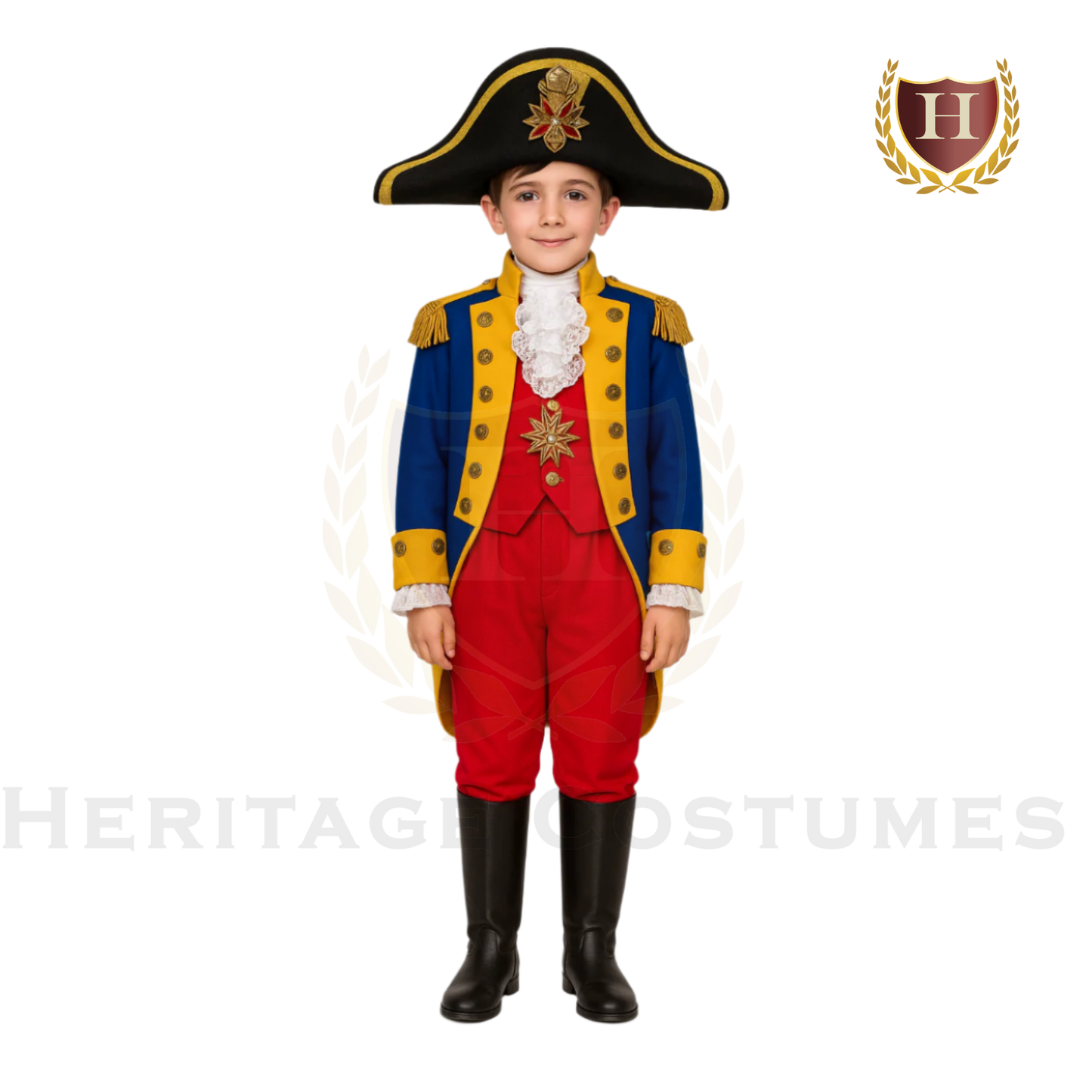 General Rochambeau Children’s Revolutionary War Officer Costume
