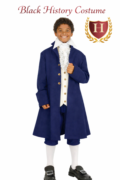 James Armistead Lafayette Costume for Children | Black History Colonial Revolutionary War Outfit