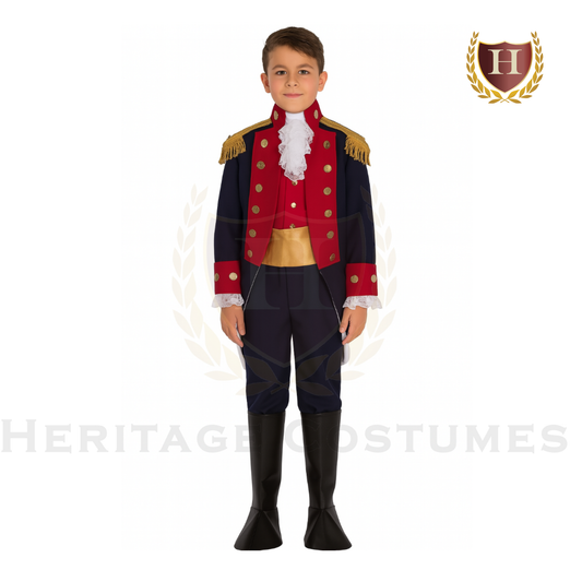 John Paul Jones Children’s Revolutionary War Naval Costume