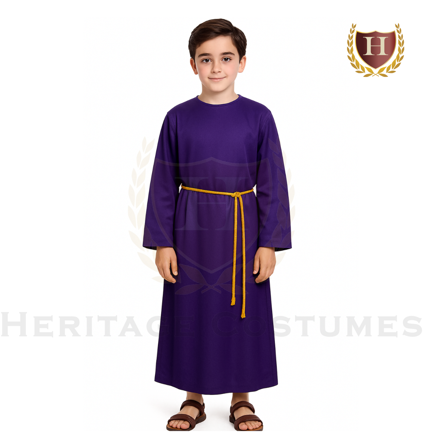Children’s Kaftan Biblical Under-Robe with Rope Belt