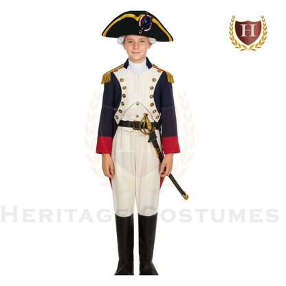 Marquis de Lafayette Children’s Revolutionary War Costume