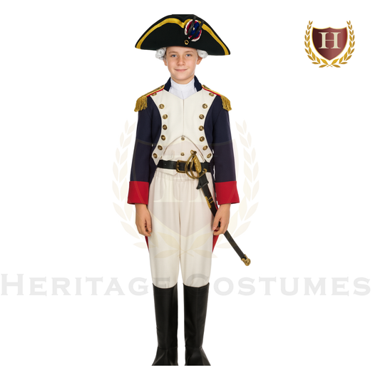 Marquis de Lafayette Children’s Revolutionary War Costume