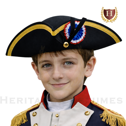 Marquis de Lafayette Children’s Tricorn Hat