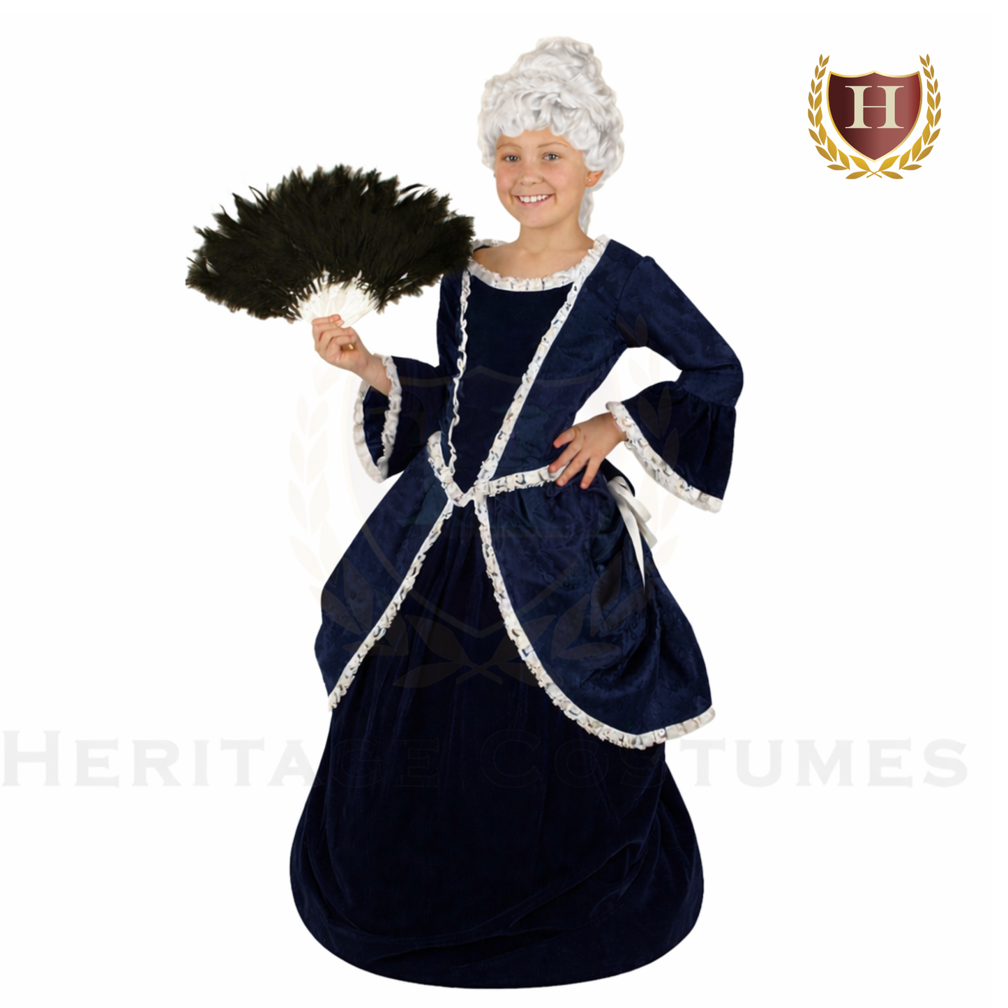 Martha Washington Children’s Colonial Costume Dress