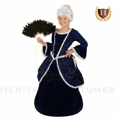 Martha Washington Children’s Colonial Costume Dress