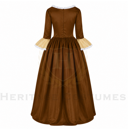 Mary Draper Girls Deluxe Colonial Dress