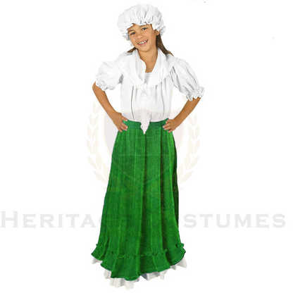 Children's Molly Pitcher Costume