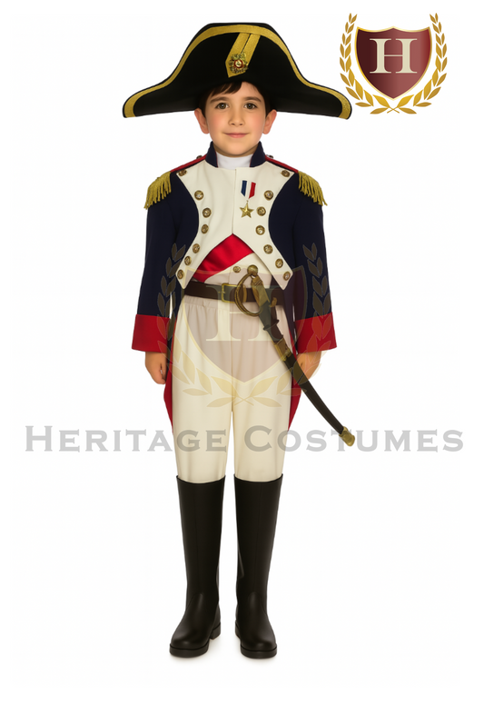 Kids' Napoleon Bonaparte Historical Costume