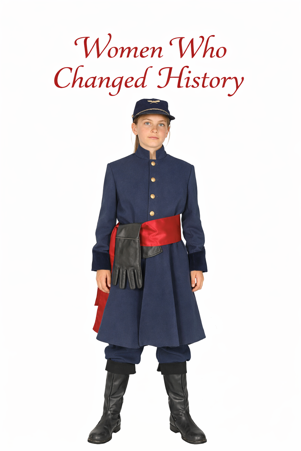 Children's Sarah Emma Edmonds Civil War Uniform