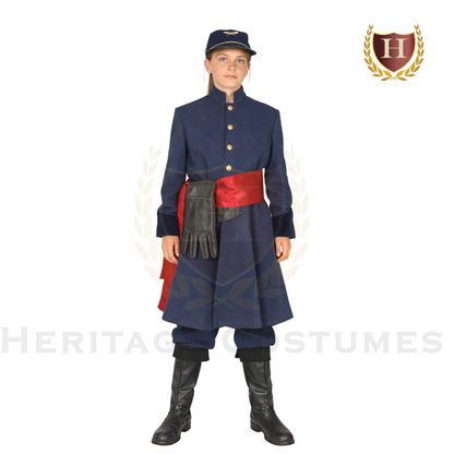Children's Sarah Emma Edmonds Civil War Uniform