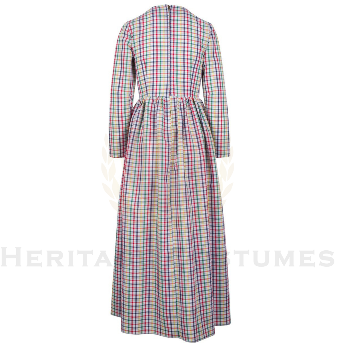 Children's Victorian Plaid Day Dress Set