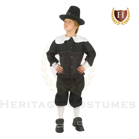 Children’s Pilgrim Quaker Square Collar