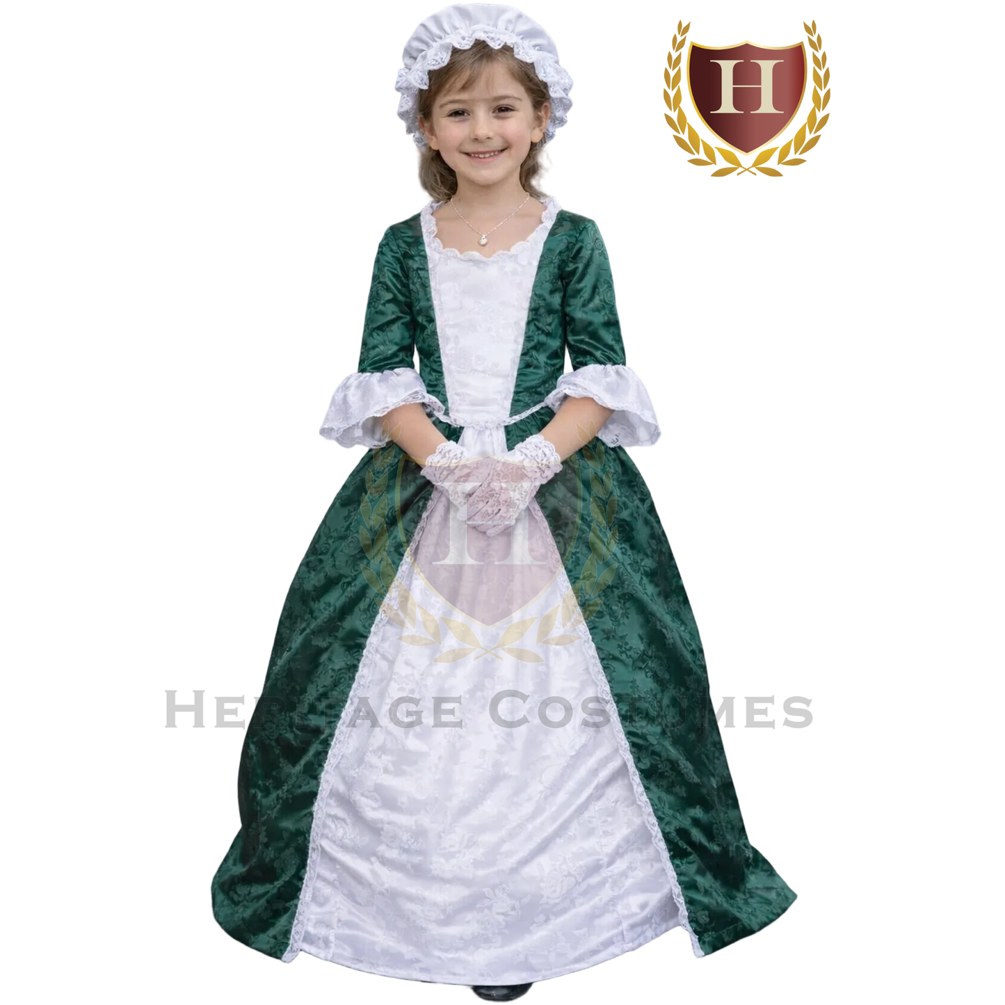 Abigail Adams children’s colonial costume.