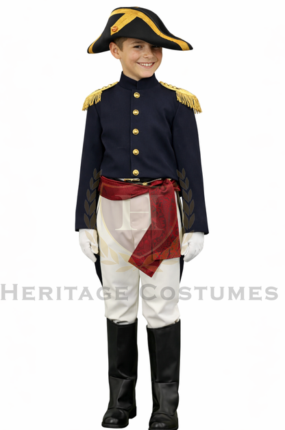 Children's Colonel William Travis Military Uniform
