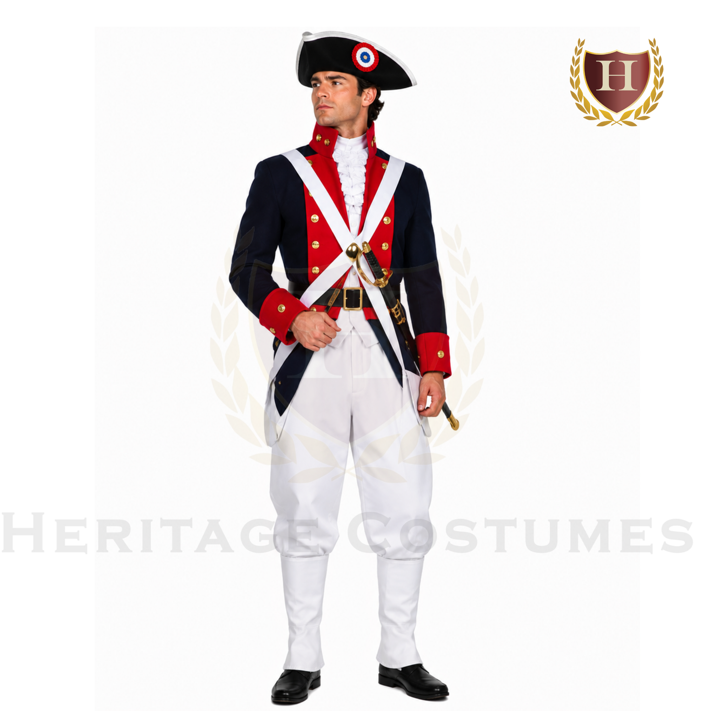 Colonial Military Accessory Kit 3-Piece Set