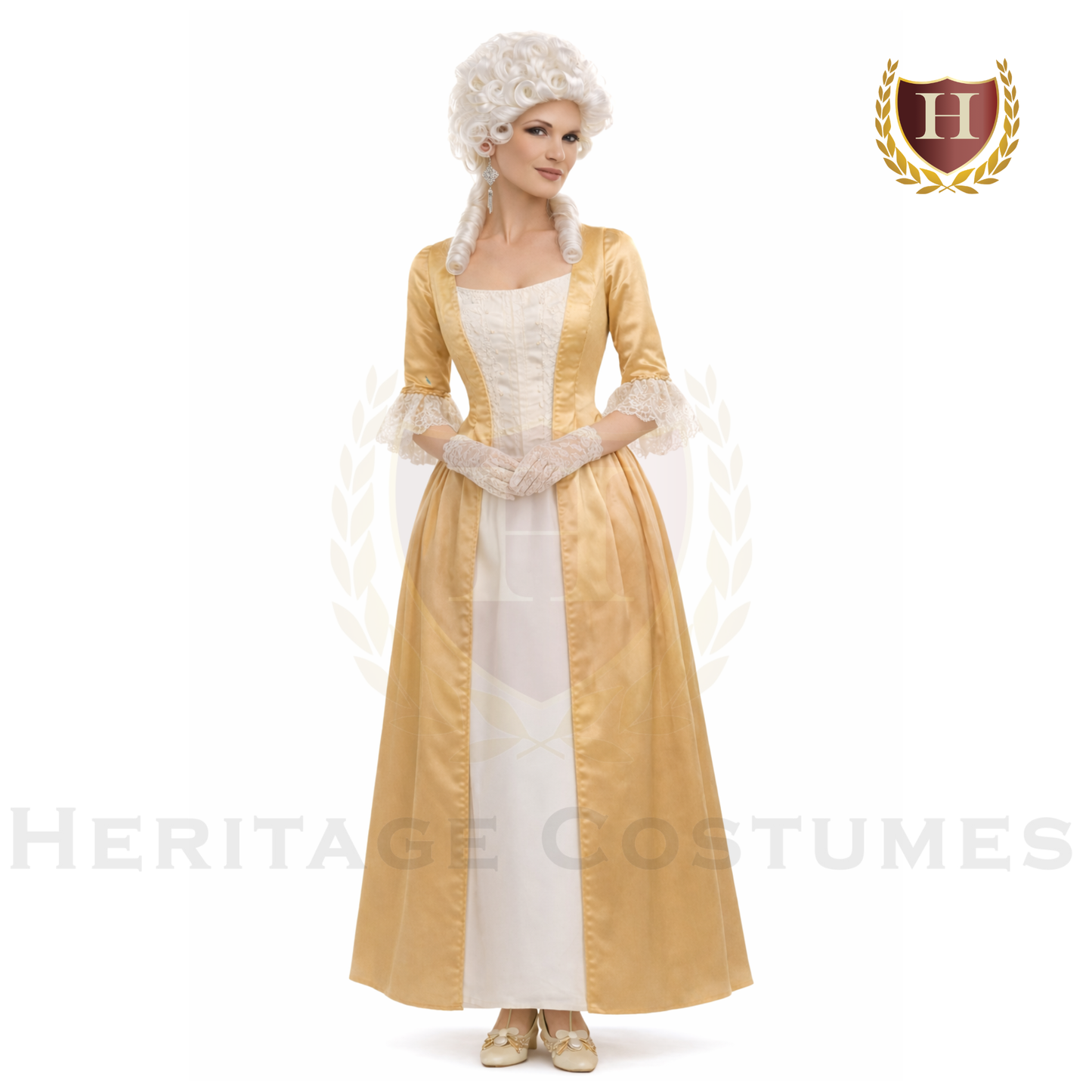 Women’s Colonial America Costume Dress