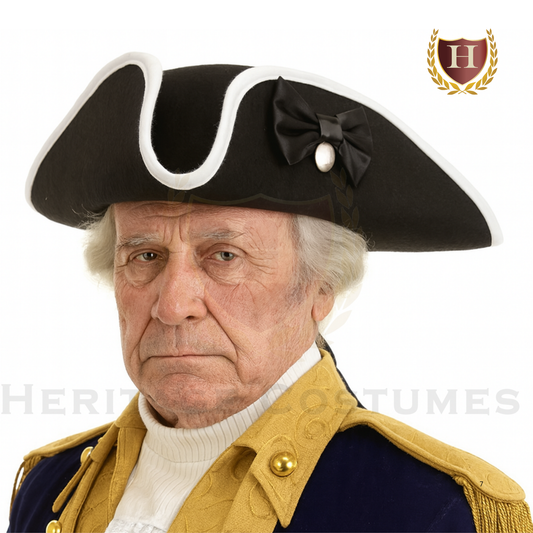 Colonial Captain’s Tricorn Hat