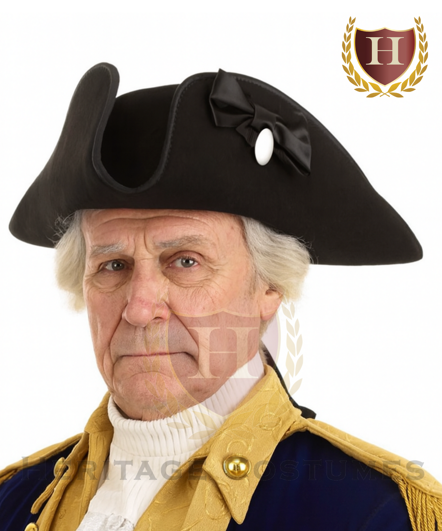 Colonial Captain's Hat. Colonial Tricorn Hat